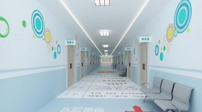 黃山醫(yī)院裝修設計：兒童醫(yī)院裝修背景圖片欣賞
